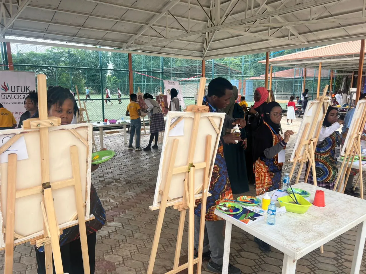 Drawing & Painting at the festival