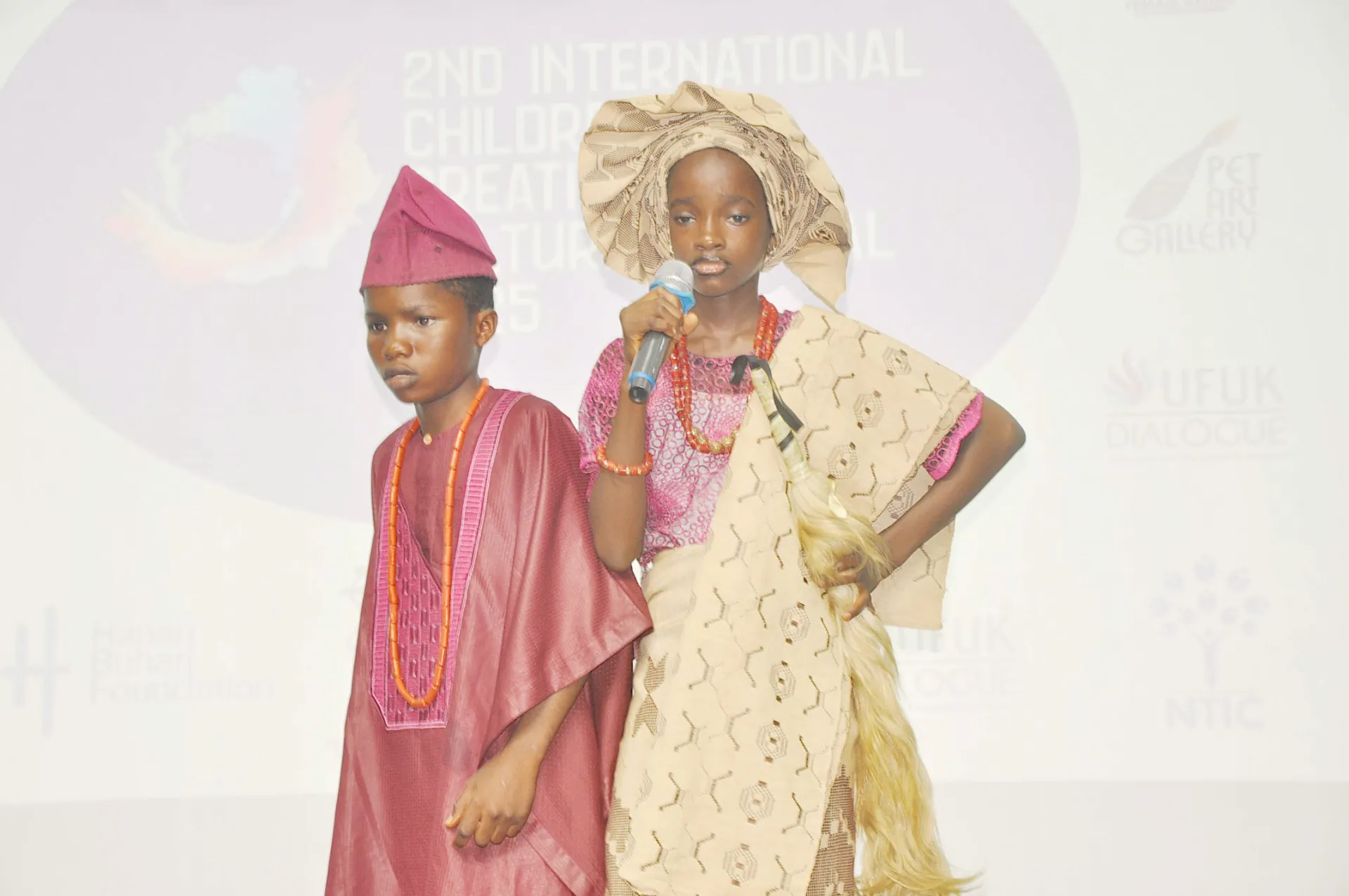Indigenous Fashion Show at the festival